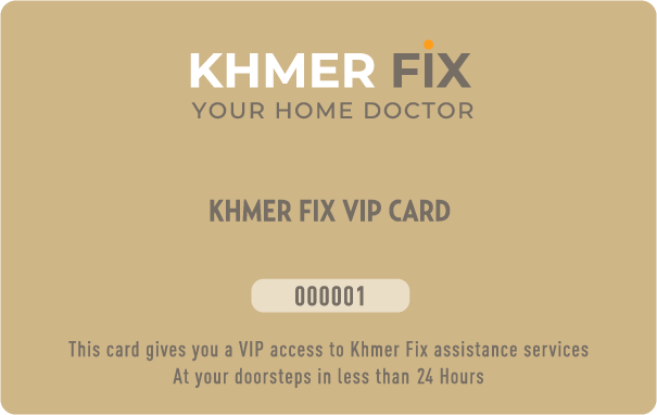 Khmer Fix VIP Card